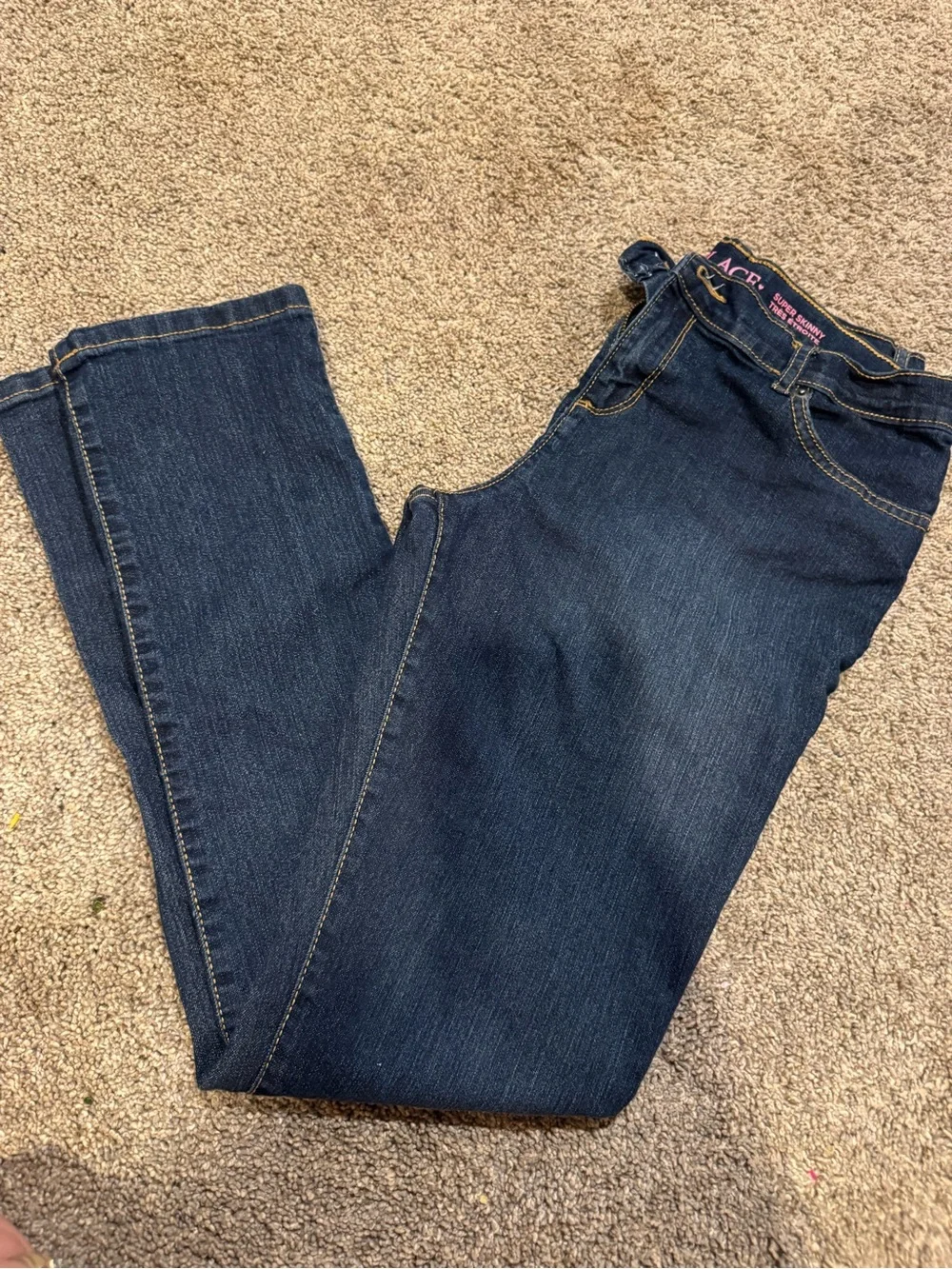 The Children's Place Dark Indigo Straight Leg Jeans